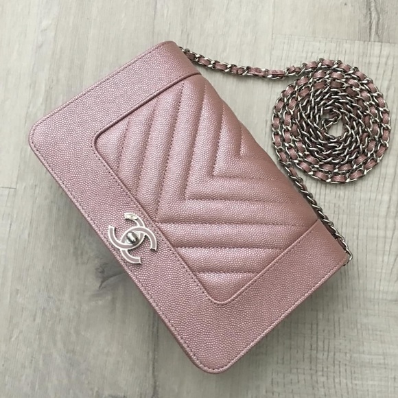 CHANEL Handbags - SOLD Chanel Limited Edition Rose Gold WOC
